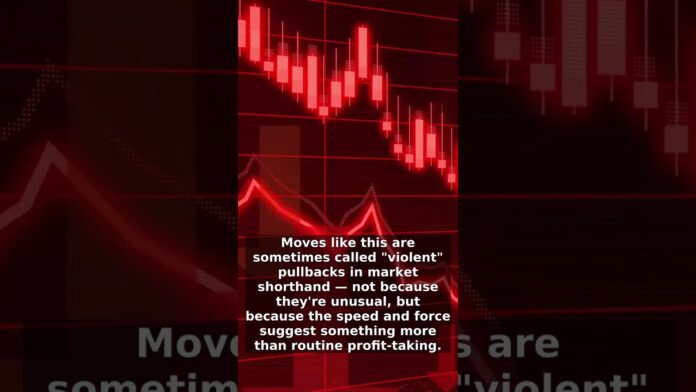 Gold and Silver Pull Back Sharply After Recent Run — What Traders Are Watching Now #Shorts